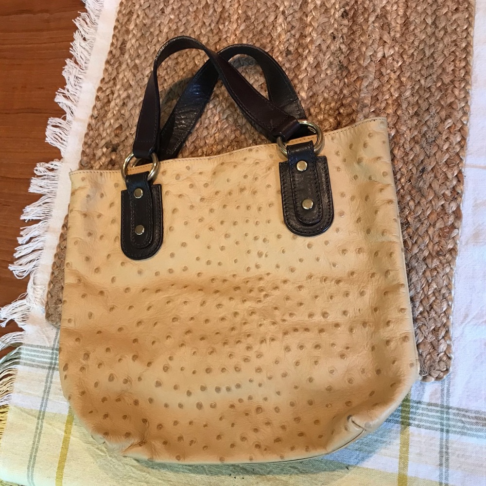 Maurizio Taiuti made in Italy 🇮🇹 genuine embossed leather with fabric lining